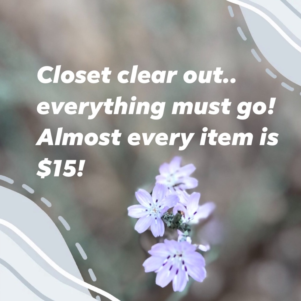🏷CLOSET CLEAR OUT🏷